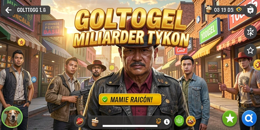 Tampilan gameplay GOLTOGEL yang menantang dan mengasyikkan.