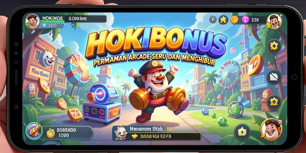 Screenshot gameplay HOKIBONUS menampilkan tantangan seru dalam permainan Arcade.
