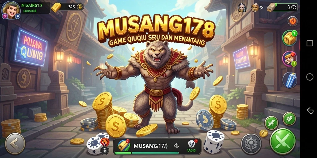 Screenshot gameplay QiuQiu yang menarik dan seru.